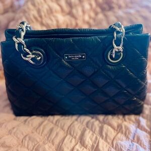 Kate Spade Quilted Black Shoulder Bag